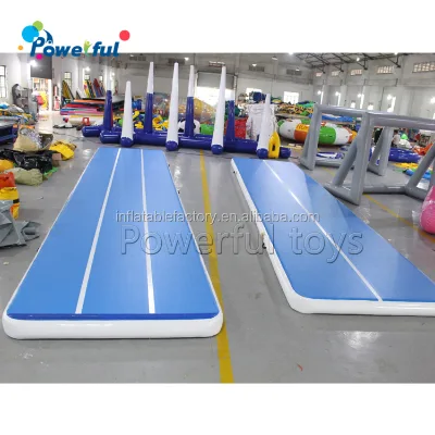 3 m Hot Used Inflatable Gymnastics Mats Tumble Air Track for Cheerleading with Pump