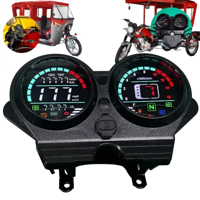 Factory Direct Sales Digital Dashboard Motorcycle Speedometer Moto Odometer for Zongshen Zs 150 Zs150