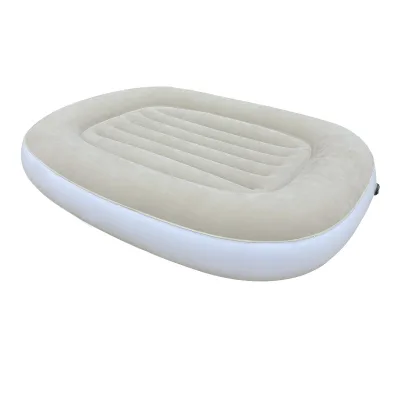 Lightweight Double Indoor/Outdoor Inflatable Air Bed for Babies and Kids with Pillow-for Bedroom Car Hotels