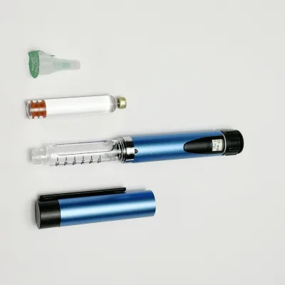 Advanced Design Reusable Insulin Injection Pen with 3ml Cartridge CE Certified Class II Medical Device