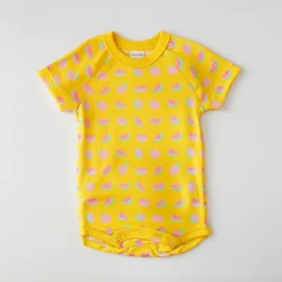 Branded 100% Cotton Unisex Baby Onesie with Snap Button Closure Printed Design for Infants & Toddlers-ODM Funny Gift