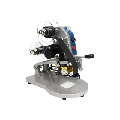 Expiry Date Printing Machine Label Print Hand Operated Ribbon Stamp Printer Coding Machine