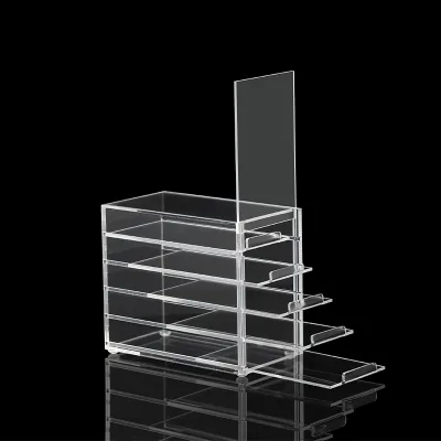 Hotsell Individual  Eyelash Box Organizer Acrylic Eyelash Box Eyelash Storage Display Box
