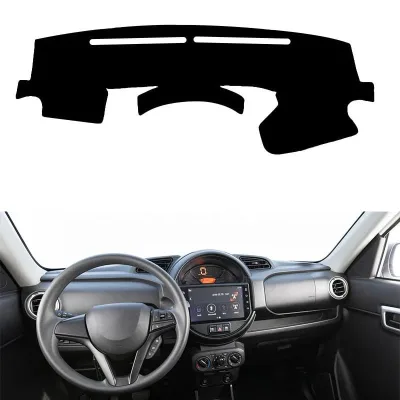 Emperor Shang Custom Design Colorful Polyester/Silicone 5mm Thick Luxury Dashboard Cover Sunlight Protection for Suzuki S-presso
