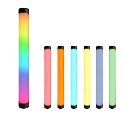 Professional Portable 3200-5500k RGB Ice Stick Fill LED Photography Light Handheld Video Accessories for Camera Phone ABS Box