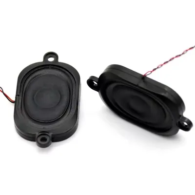 Oval Frame 5631 56*31MM With Fixing Hole 8 Ohm 2W Mini BOX Speaker Height 7.2MM Thin-type Cavity Speaker With Terminal for Audio