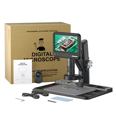 Handheld Microscope Camera Industrial Diagnostic Tools 7 Inch LCD Microscope Digital Microscope for PCB Inspection