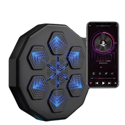YUNPAO Music Boxing Machine Wall-Mounted Led Light Boxing Equipment