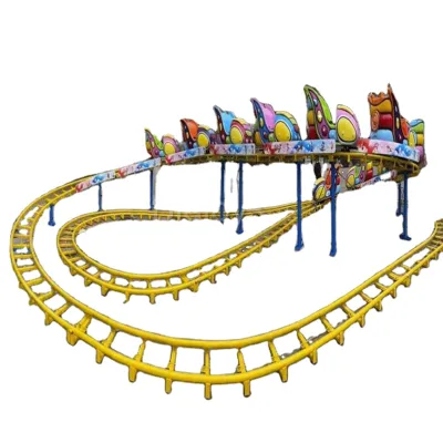 Wonderful Cheap Space Shuttle Rides Mini Roller coaster Children love Games Amusement Rides Park Equipment
