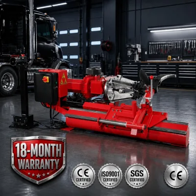 GATmatic TWC1500 Hydraulic Truck Tire Changer 14-26in 1600mm 500kg 380V 3-Phase Industrial CE