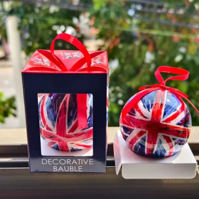 2025 New American Independence Day Decorative Christmas Ball National Day 8cm Foam Sticker Memory Ball