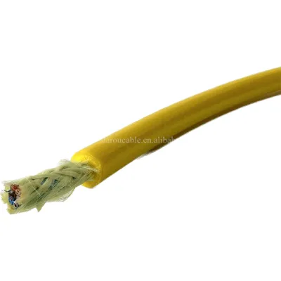 8x24awg high flexible pur underwater zero buoyancy rov cat6 tether cable