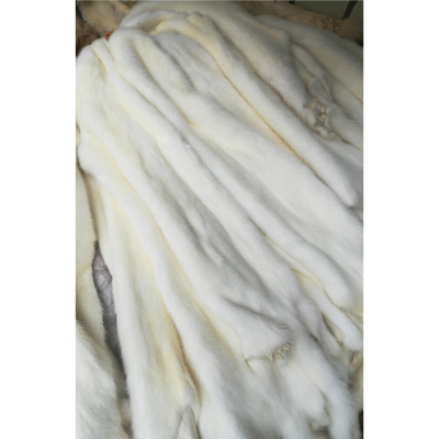 Natural Sapphire Grey Mink Fur Skin Pelt Factory Supply