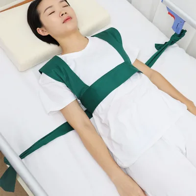 Cotton Fabric Waist Restraints for Patients Medical Bed Use Health Care Restraint Straps