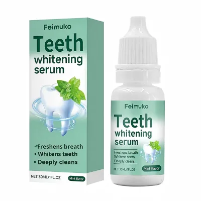 Manufacturer's Mint-Flavored Adult Tooth Essence Gentle Care Cleanses Stains Reduces Odor Keeps Breath Fresh and Whitens Teeth