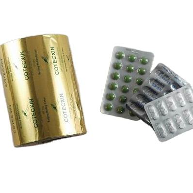 Aluminum Foil Syringe Blister Pack Film Roll for Food and Pharmaceutical Use - Coated Treatment Paper Plastic Packaging Foil