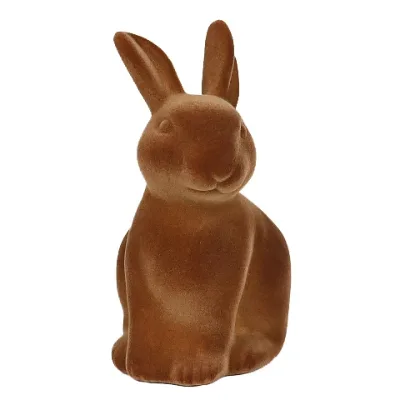Easter Holiday Home Decor Porcelain Rabbit Sculpture Ceramic Figurine Gift Idea