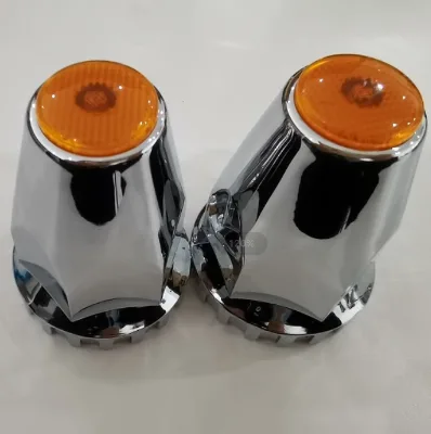 33mm Hex Plastic Nut Cover with Clip logo