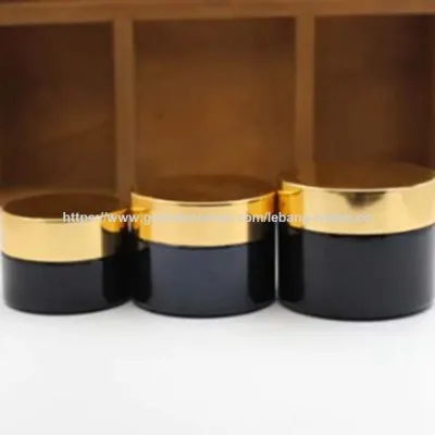 30g 50g Brown Amber Cream Bottle Jar Glass Skin Care Body Glass Jar