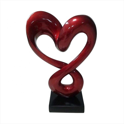 Fashion Resin Decoration Concise Modern Sculpture Hotel Abstract Artware