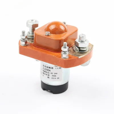 ZJ200A 1NO Normally Open 12V 24V 36V 48V 60V 72V 200A DC Contactor for Motor Forklift Electromobile Grab Car Winch New