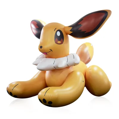 Hot Sales Cute Inflatable Cartoon Rabbit Festival Decor Custom Easter Bunny