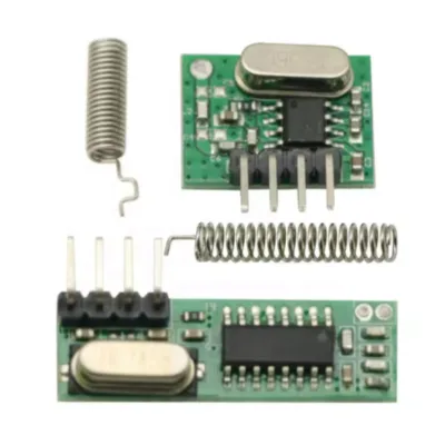 433 Mhz RF Receiver and Transmitter Module 433Mhz Remote Controls for Module Board