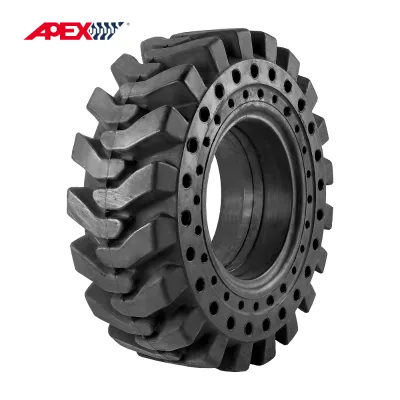 APEX 25-Inch Solid Wheel Loader Tires for 15.5-25, 17.5-25, 18.00-25, 20.5-25, 23.5-25, 26.5-25, 29.5-25