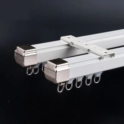 Curtain Rod Set Custom New Design Product Metal Bending Curved Corner Bath Shower Curtain Rail Hardware