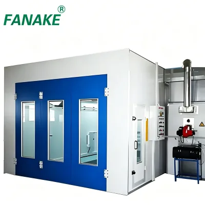 Eco Friendly  Smart Baking Spray Booth Painting Electric/Diesel CE Certified  High Efficiency Filter LED