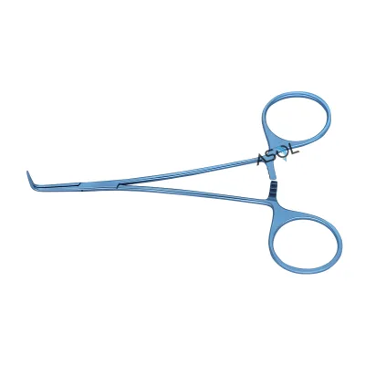 Reusable Artery Surgical Surgery Instruments Right Angle Haemostatic Forceps Locking Clamps