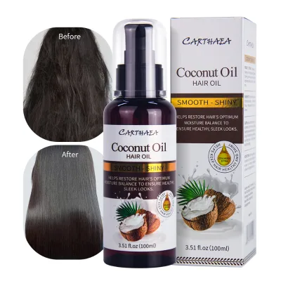 Wholesale Best Hair Styling Products Smooth Collagen Deep Conditioning Hair Care Repair Treatment Coconut Hair Oil