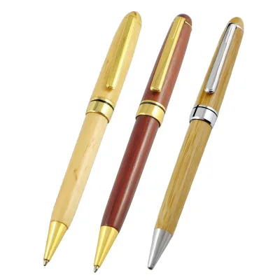 Classic Design Wholesale Advertising Chinese Carved logo Cheap Bamboo Ball Point Pen