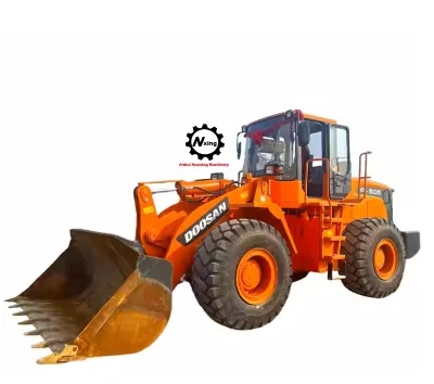 Korean Original Second-hand Doosan Wheel Loader Four-wheel Drive Doosan DL505 Front-end Shovel Large Loader