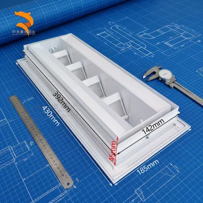 Modern Decorative Adjustable air Vent Galvanized Steel Drum Jet Diffuser HVAC Part for Indoor Hall