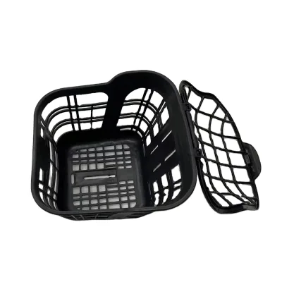 Black Storage Basket Whole Sale Hot Selling High Quality Basket for Bikes Bicycle Front Basket