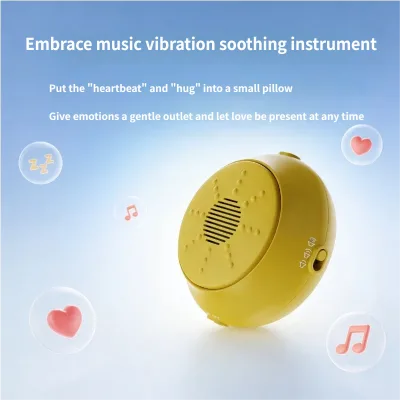 Custom 30s Recordable Voice Electronic Pet Pillow for Autistic Children 2-4 Years Sensory Womb Heartbeat Vibration Module