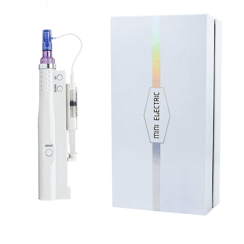 Pet High Quality Nano Meso Gun Microneedle Pens Derma Roller Microneedles Pen with Needles Cartridges for Beauty