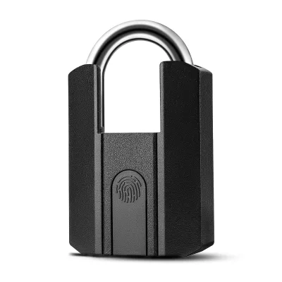 Recognition Smart Fingerprint Lock Padlock IP67 Waterproof Bicycle E-bike Cabinets APP Keyless Lock Easy for Using