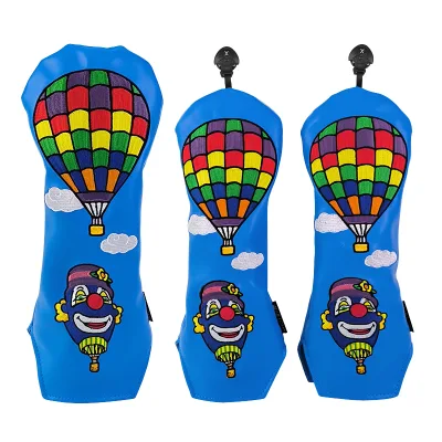 Waterproof Premium PU Leather Golf Club Protector Fairway Wood Cover Custom Logo Shockproof Durable Driver Golf Wood Headcover