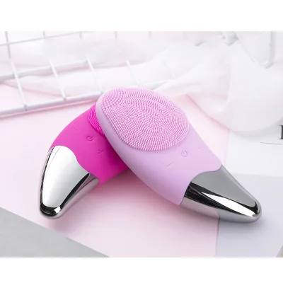 New style silicone facial cleaning device face cleaning brush facial cleansing brush