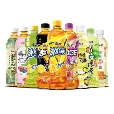 Master Kong Iced Tea Beverage Sparkling Fruity Floral Scent Tea and Exotic Tea Drinks