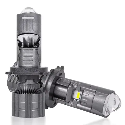 A83 Modification Beam Adjustable Mini Lens H4 Led Headlight Lens Motorcycle Car Fog Automotive Led Projector Headlight