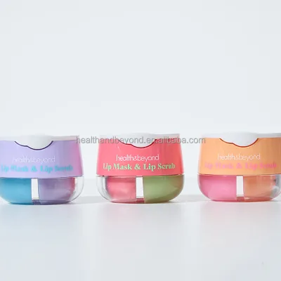 Private Label Gentle Exfoliating Nourishing Lip Care Lip Scrub&lip Mask Kit