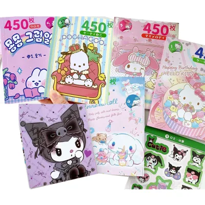 Wholesale Japanese Anime Stickers Cute Cartoon Kawaii Stickers Decals Decoration Scrapbook Stickers DIY