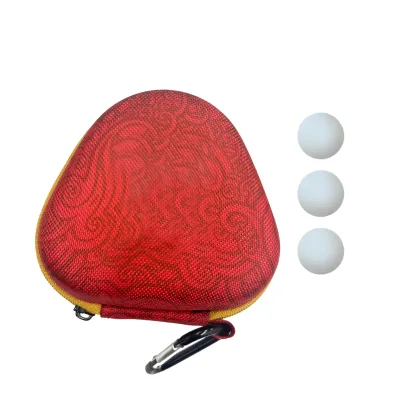 Sports Hot Sale Colorful Ball Case Box 3 Table Tennis Balls Professional Table Tennis Ball Hard Case