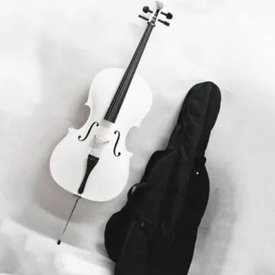 High Quality Classical Cello New Design Popular Paywood Cello 4/4 Good Value Price White Cello From China