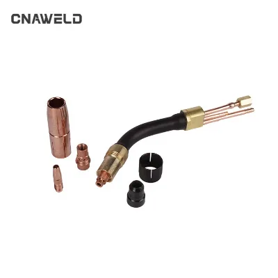 CNFronius Type Water Cooled Cutting Torch AW5000 Consumables Swan Neck 34.0350.1820 500A/400A Duty Cycle 0.8-1.6mm Wire