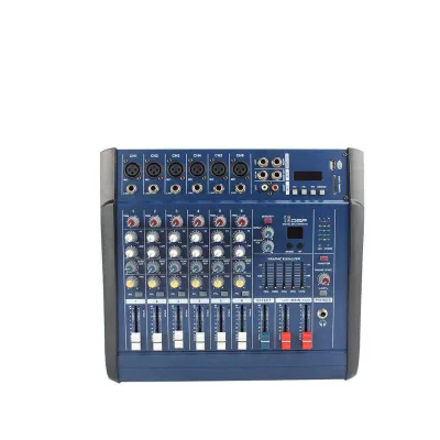 PMX602 Professional Digital Audio Mixer DJ Controller Audio Console for DJ and Live Performance Sound Systems