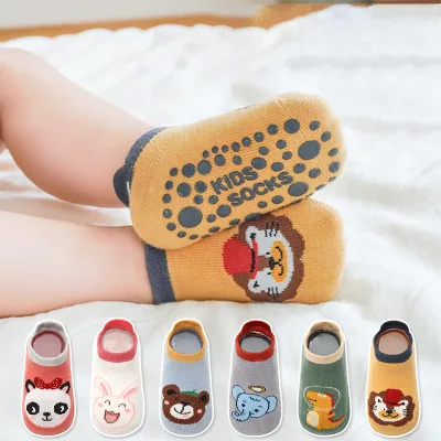 Anti Slip Bumps Socks Summer Breathable Sock Shoes Animal Style Floor Cotton Socks